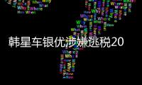 韩星车银优涉嫌逃税200亿韩元